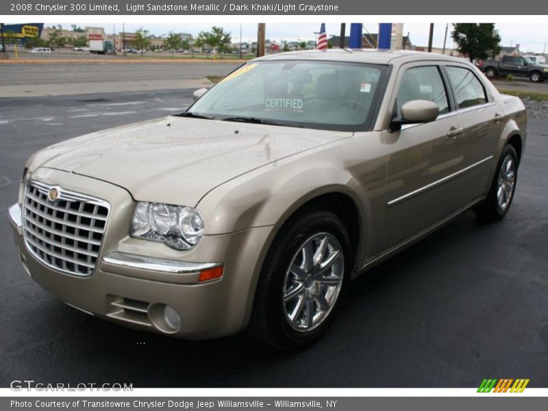 Light Sandstone Metallic / Dark Khaki/Light Graystone 2008 Chrysler 300 Limited