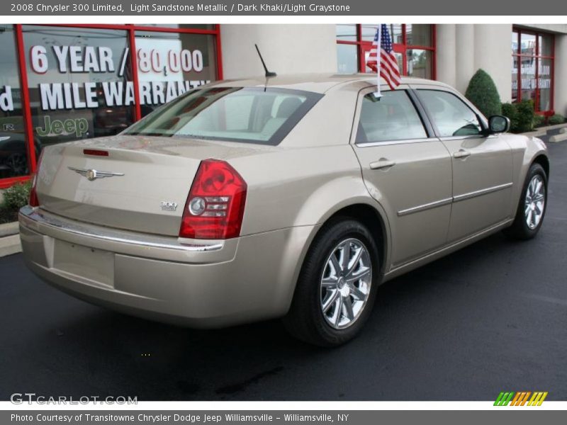 Light Sandstone Metallic / Dark Khaki/Light Graystone 2008 Chrysler 300 Limited
