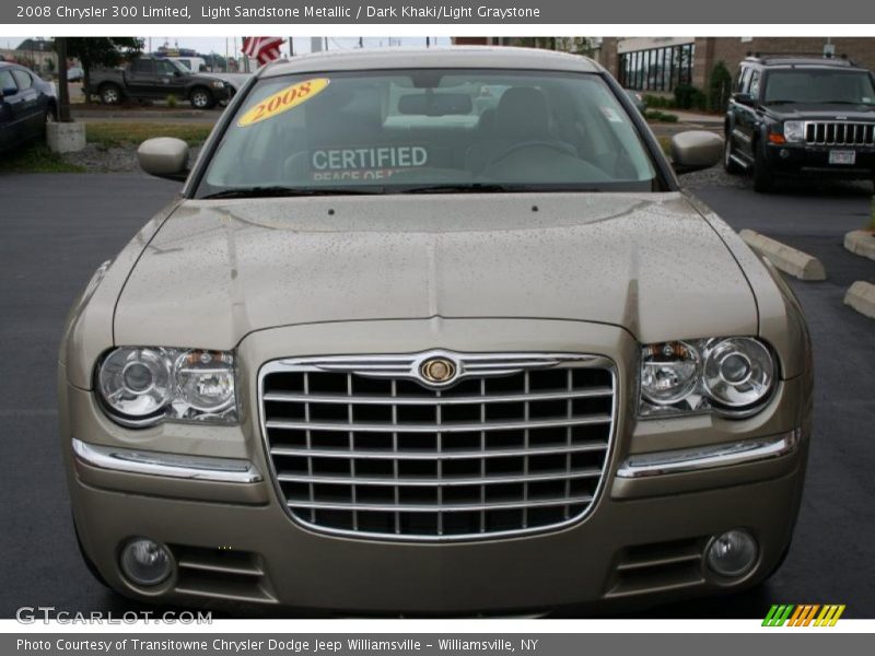 Light Sandstone Metallic / Dark Khaki/Light Graystone 2008 Chrysler 300 Limited