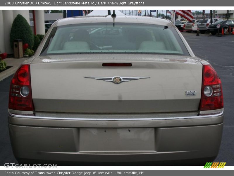 Light Sandstone Metallic / Dark Khaki/Light Graystone 2008 Chrysler 300 Limited