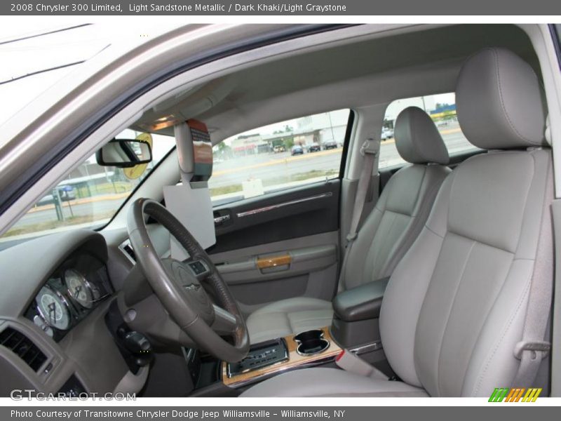 Light Sandstone Metallic / Dark Khaki/Light Graystone 2008 Chrysler 300 Limited