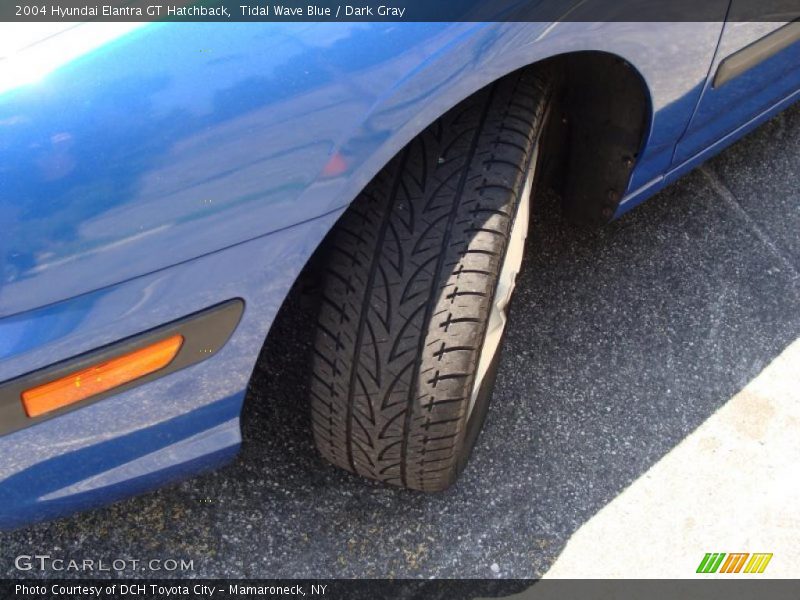 Tidal Wave Blue / Dark Gray 2004 Hyundai Elantra GT Hatchback