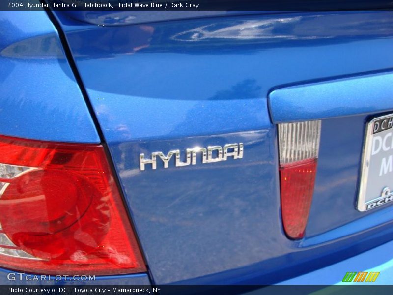 Tidal Wave Blue / Dark Gray 2004 Hyundai Elantra GT Hatchback