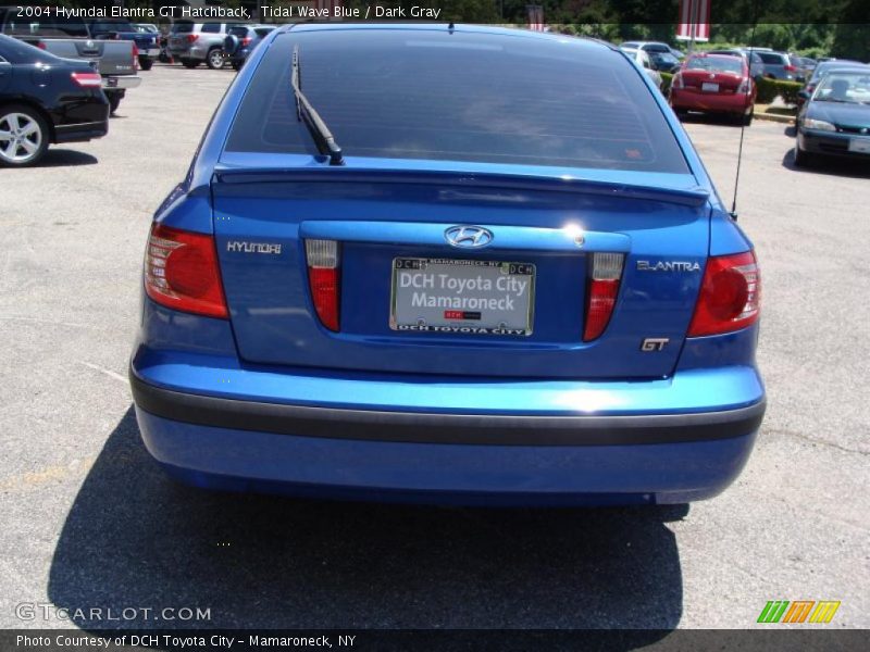 Tidal Wave Blue / Dark Gray 2004 Hyundai Elantra GT Hatchback