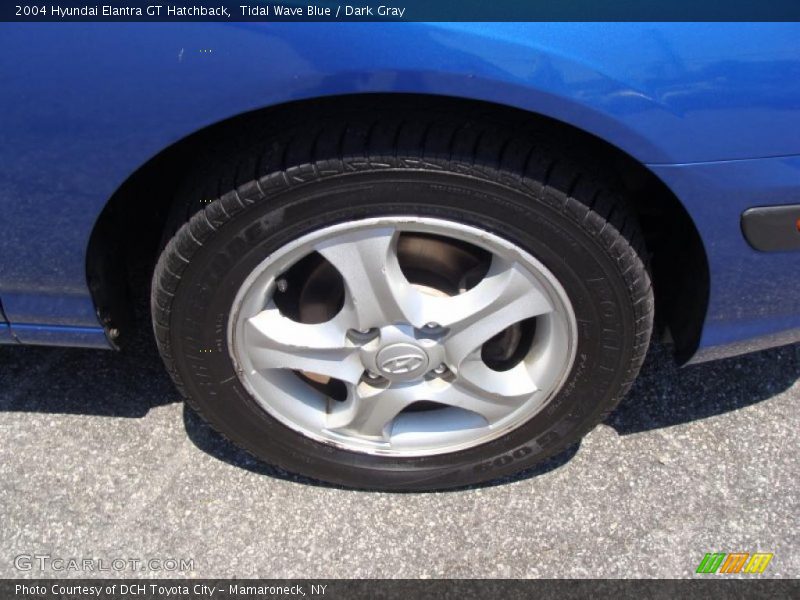 Tidal Wave Blue / Dark Gray 2004 Hyundai Elantra GT Hatchback