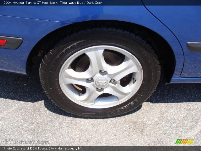 Tidal Wave Blue / Dark Gray 2004 Hyundai Elantra GT Hatchback