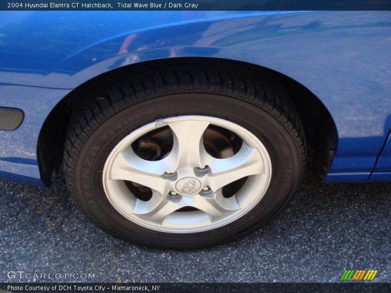 Tidal Wave Blue / Dark Gray 2004 Hyundai Elantra GT Hatchback