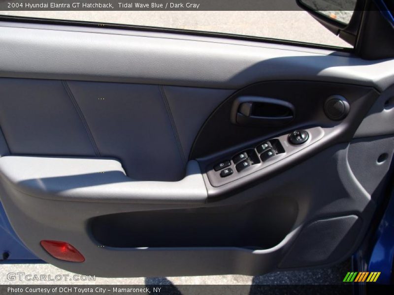 Tidal Wave Blue / Dark Gray 2004 Hyundai Elantra GT Hatchback