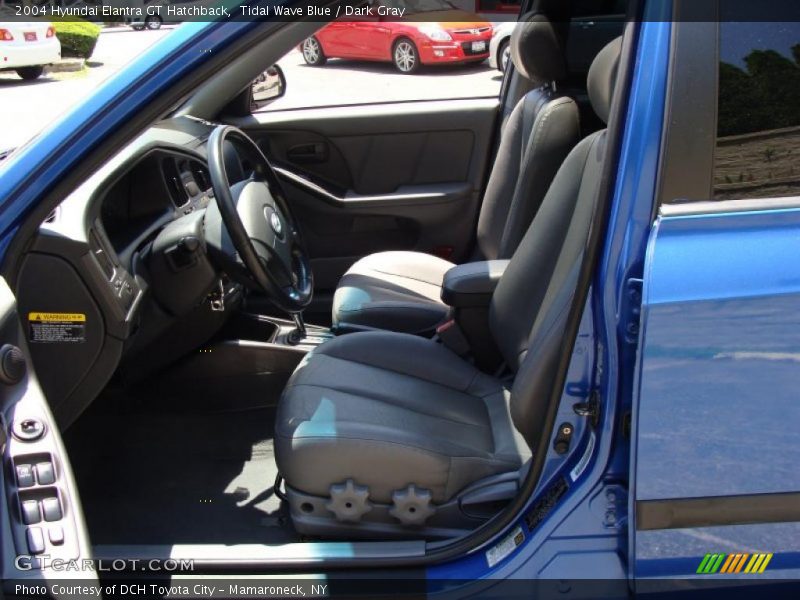 Tidal Wave Blue / Dark Gray 2004 Hyundai Elantra GT Hatchback