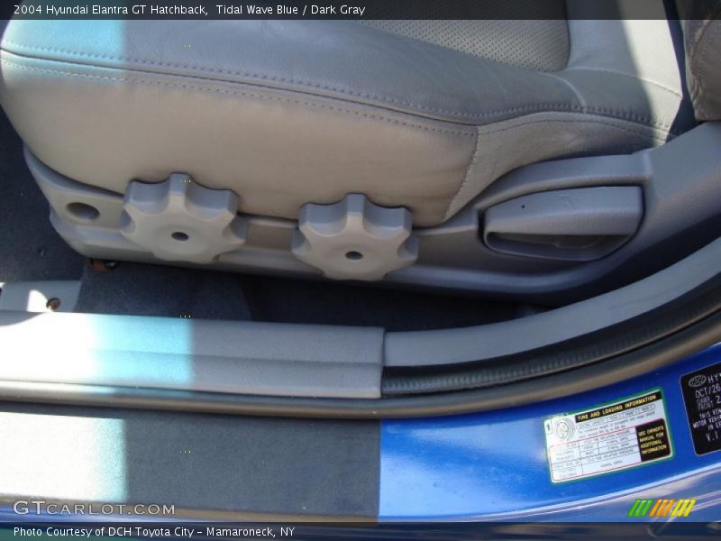 Tidal Wave Blue / Dark Gray 2004 Hyundai Elantra GT Hatchback