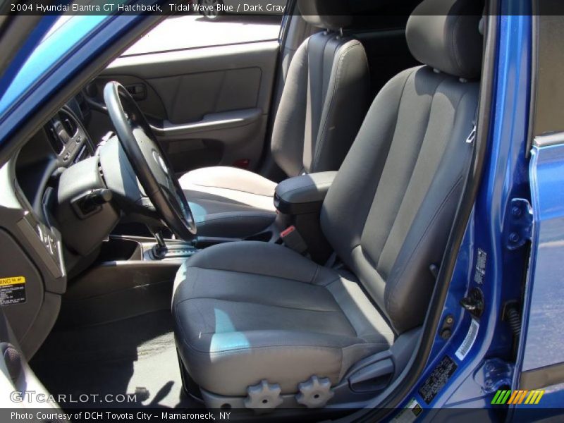 Tidal Wave Blue / Dark Gray 2004 Hyundai Elantra GT Hatchback