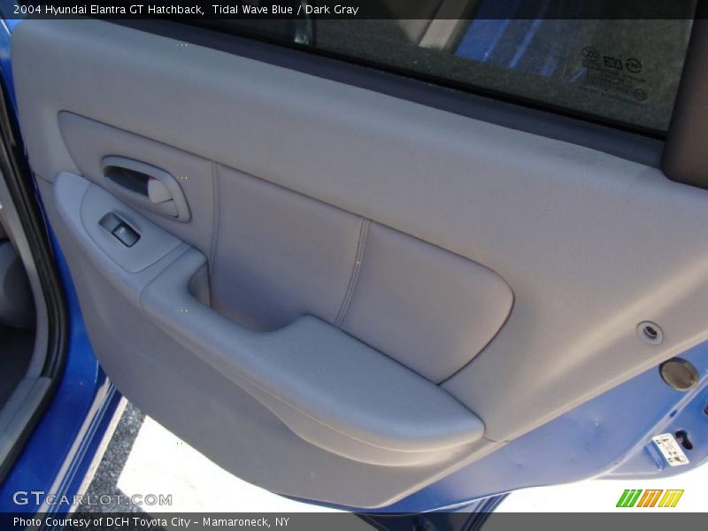 Tidal Wave Blue / Dark Gray 2004 Hyundai Elantra GT Hatchback