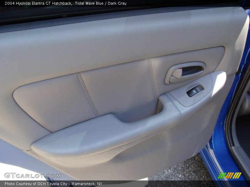 Tidal Wave Blue / Dark Gray 2004 Hyundai Elantra GT Hatchback