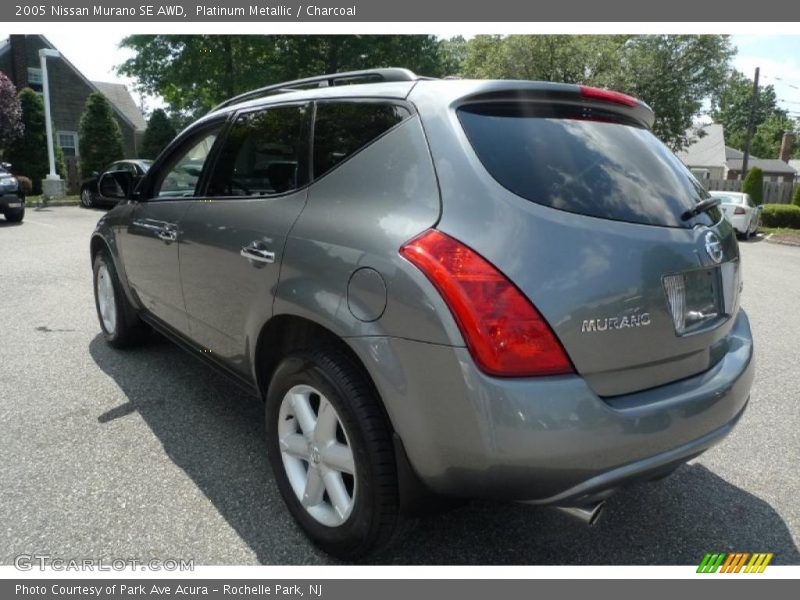 Platinum Metallic / Charcoal 2005 Nissan Murano SE AWD
