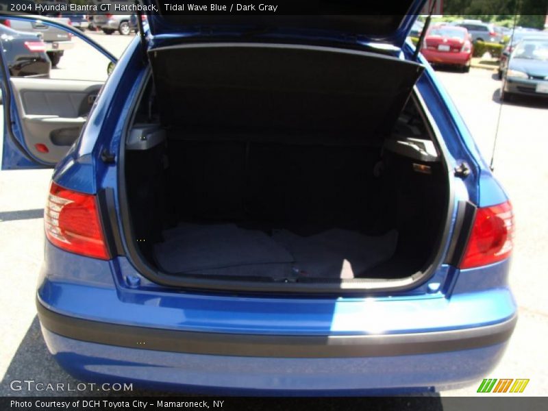 Tidal Wave Blue / Dark Gray 2004 Hyundai Elantra GT Hatchback
