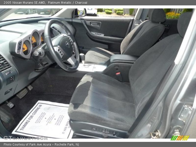 Platinum Metallic / Charcoal 2005 Nissan Murano SE AWD
