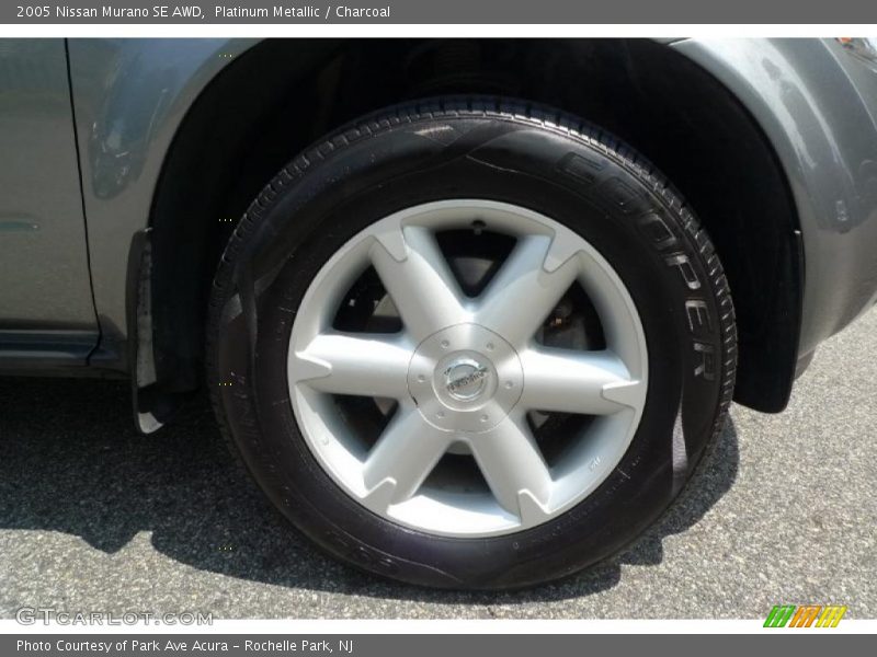 Platinum Metallic / Charcoal 2005 Nissan Murano SE AWD