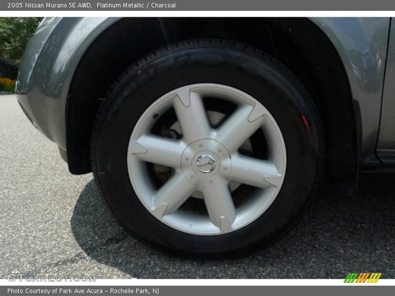 Platinum Metallic / Charcoal 2005 Nissan Murano SE AWD