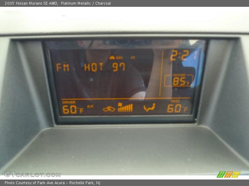 Platinum Metallic / Charcoal 2005 Nissan Murano SE AWD