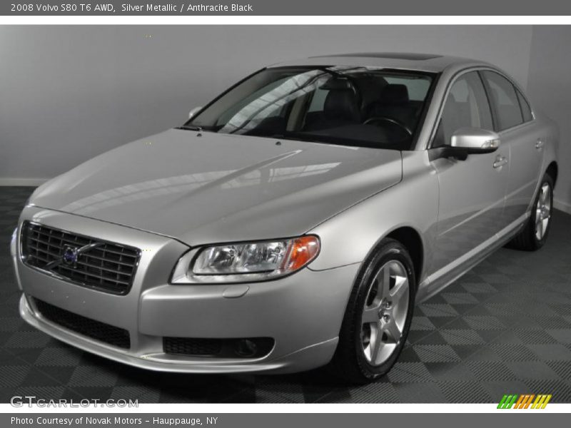 Silver Metallic / Anthracite Black 2008 Volvo S80 T6 AWD