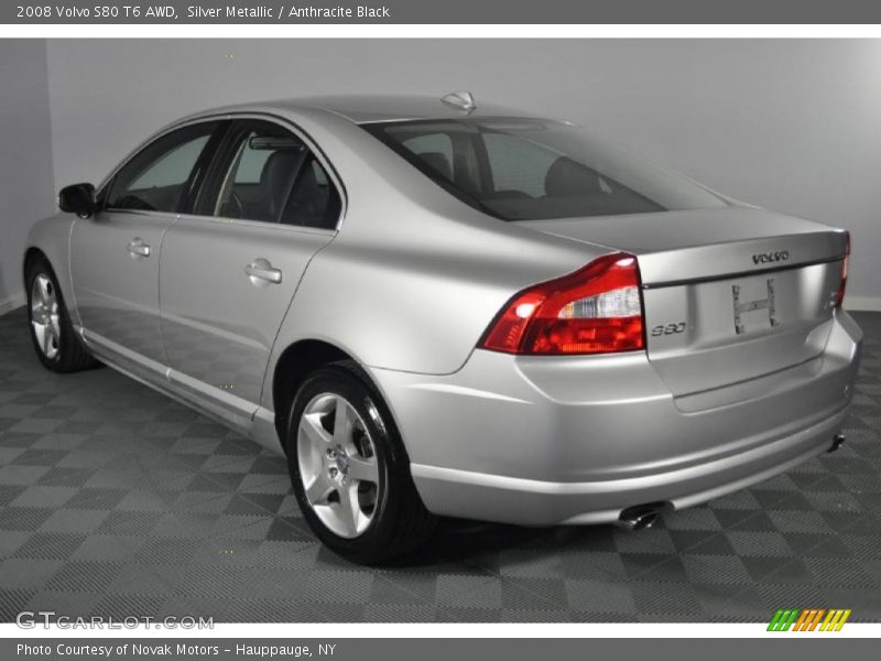 Silver Metallic / Anthracite Black 2008 Volvo S80 T6 AWD