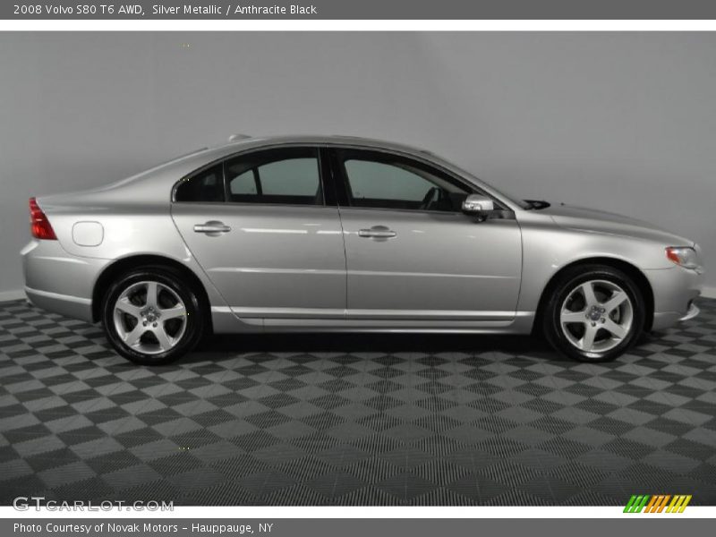 Silver Metallic / Anthracite Black 2008 Volvo S80 T6 AWD