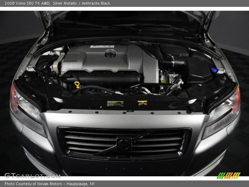 Silver Metallic / Anthracite Black 2008 Volvo S80 T6 AWD