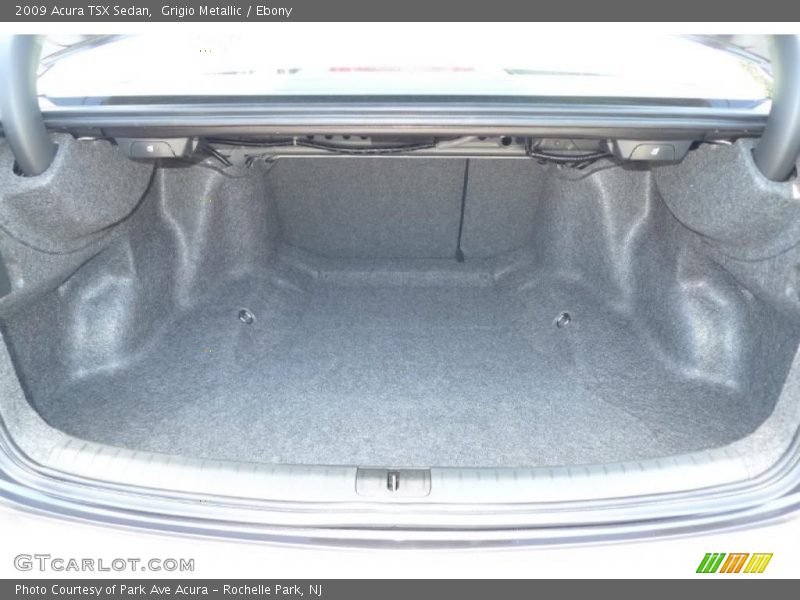 Grigio Metallic / Ebony 2009 Acura TSX Sedan