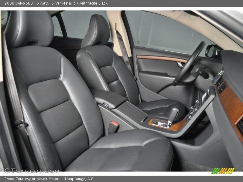 Silver Metallic / Anthracite Black 2008 Volvo S80 T6 AWD