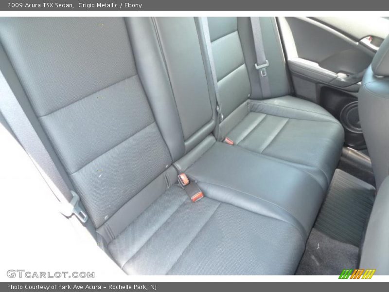Grigio Metallic / Ebony 2009 Acura TSX Sedan