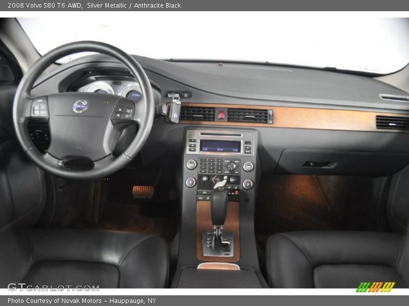Silver Metallic / Anthracite Black 2008 Volvo S80 T6 AWD