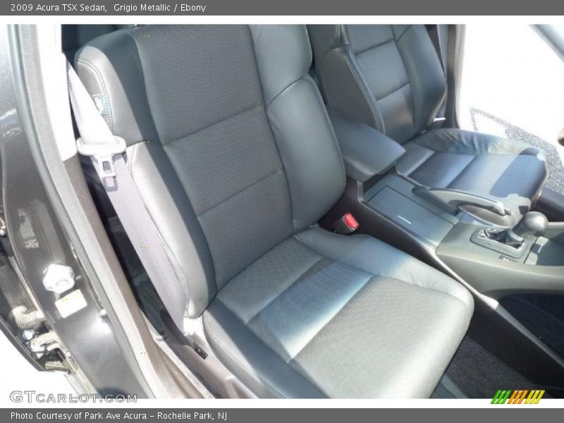 Grigio Metallic / Ebony 2009 Acura TSX Sedan