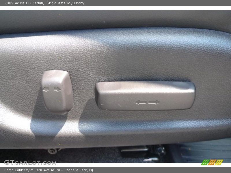 Grigio Metallic / Ebony 2009 Acura TSX Sedan