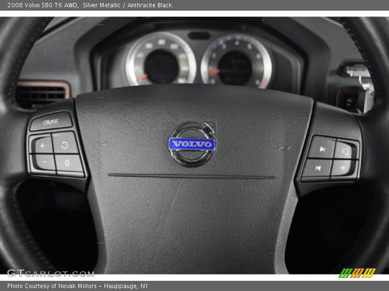 Silver Metallic / Anthracite Black 2008 Volvo S80 T6 AWD