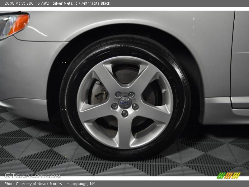 Silver Metallic / Anthracite Black 2008 Volvo S80 T6 AWD