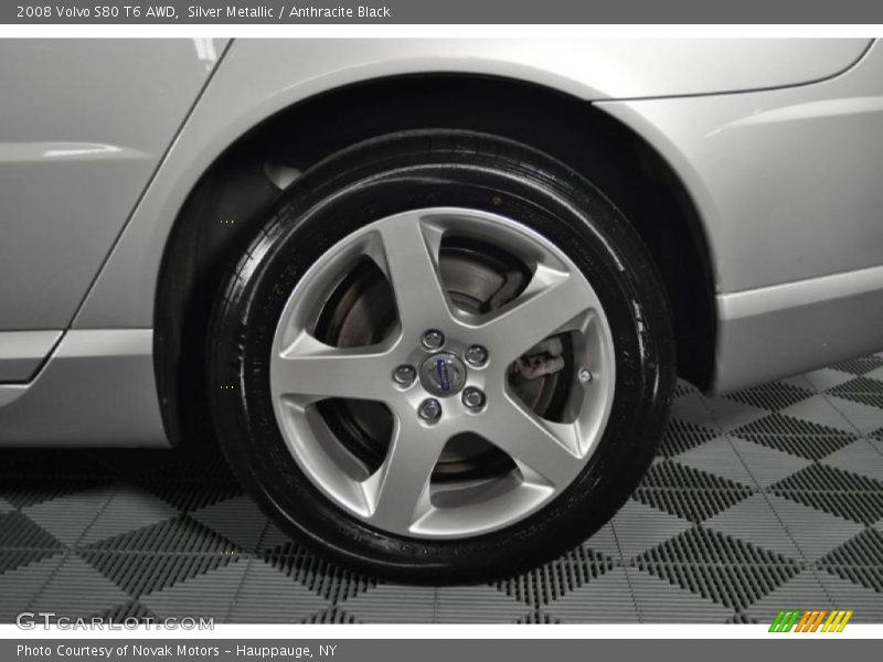 Silver Metallic / Anthracite Black 2008 Volvo S80 T6 AWD