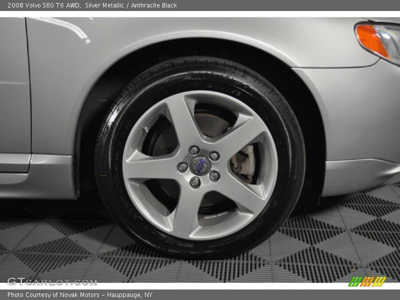 Silver Metallic / Anthracite Black 2008 Volvo S80 T6 AWD