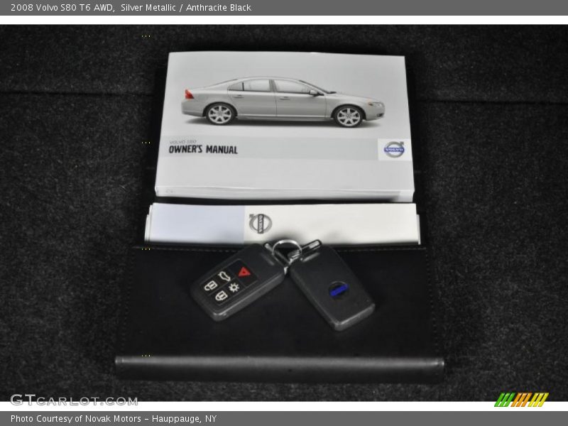 Silver Metallic / Anthracite Black 2008 Volvo S80 T6 AWD