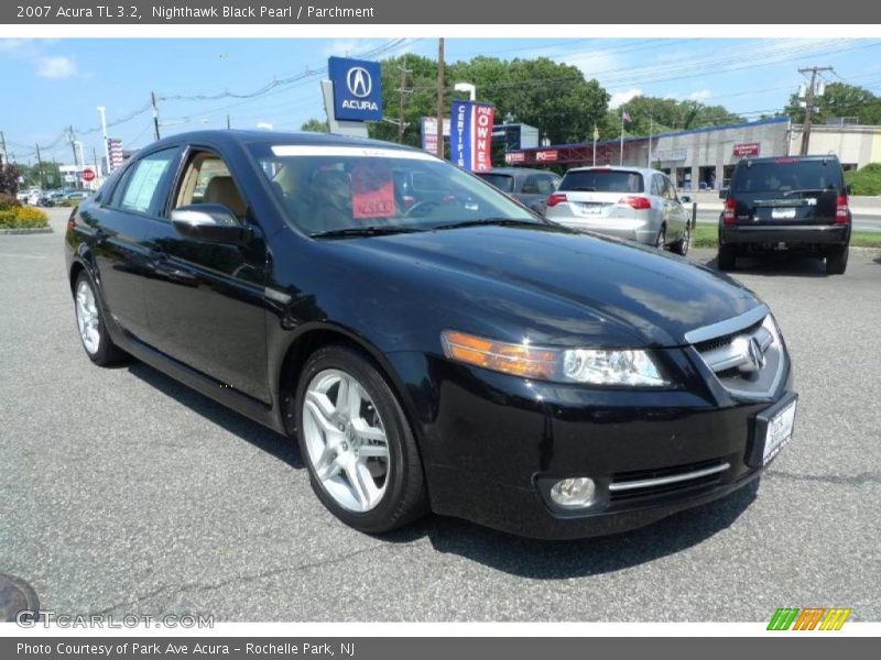Nighthawk Black Pearl / Parchment 2007 Acura TL 3.2