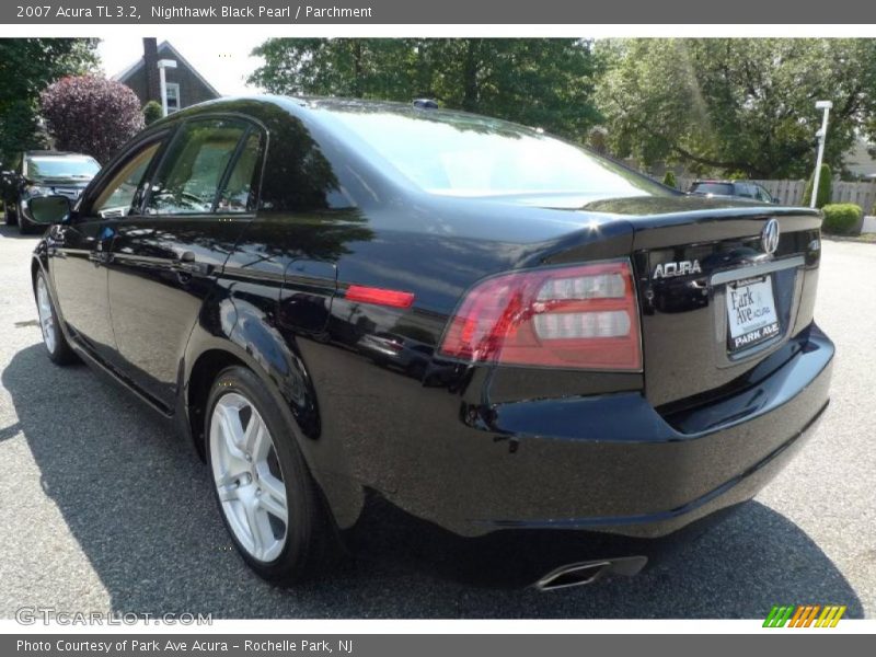 Nighthawk Black Pearl / Parchment 2007 Acura TL 3.2