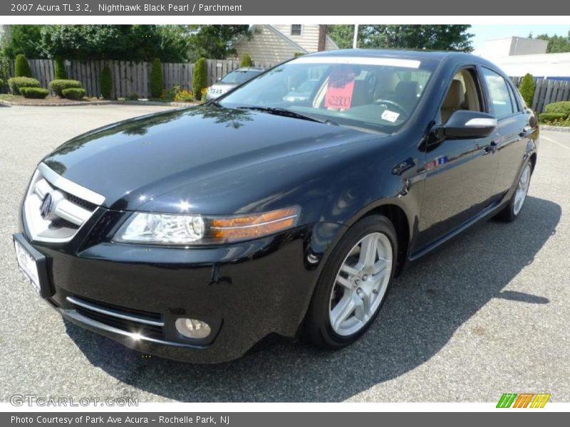 Nighthawk Black Pearl / Parchment 2007 Acura TL 3.2