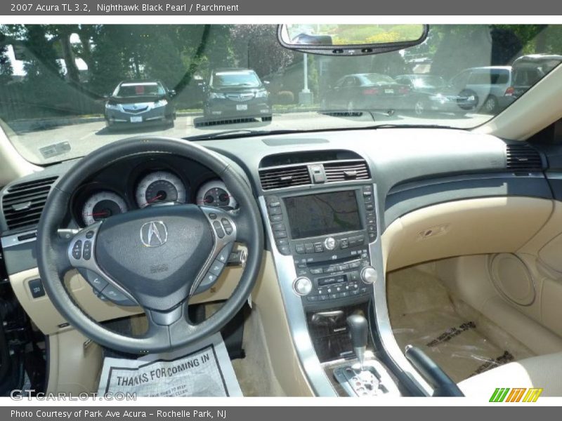 Nighthawk Black Pearl / Parchment 2007 Acura TL 3.2