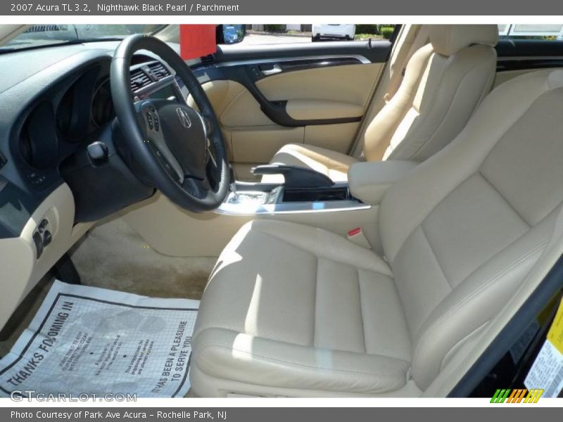 Nighthawk Black Pearl / Parchment 2007 Acura TL 3.2