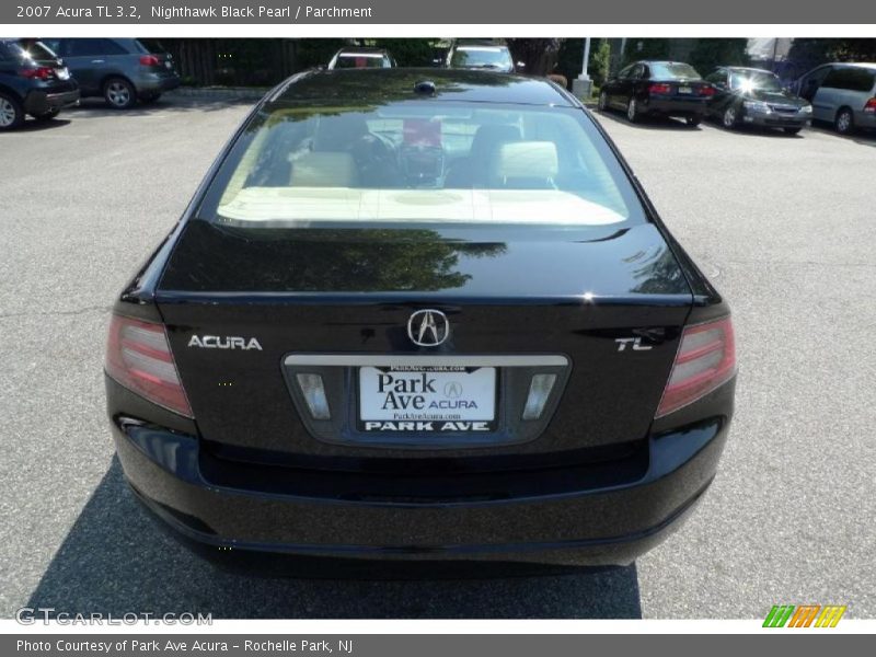 Nighthawk Black Pearl / Parchment 2007 Acura TL 3.2
