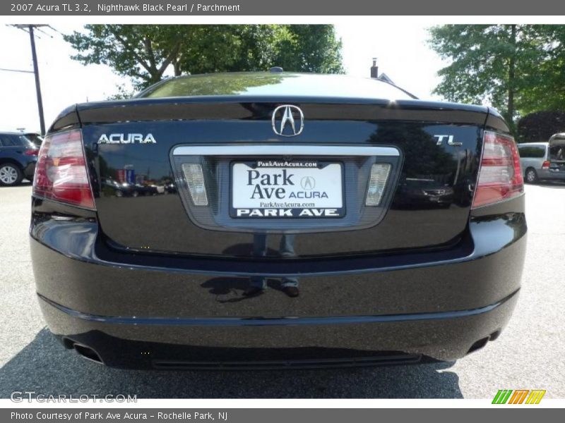 Nighthawk Black Pearl / Parchment 2007 Acura TL 3.2