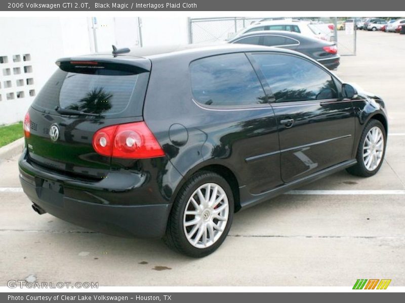 Black Magic / Interlagos Plaid Cloth 2006 Volkswagen GTI 2.0T