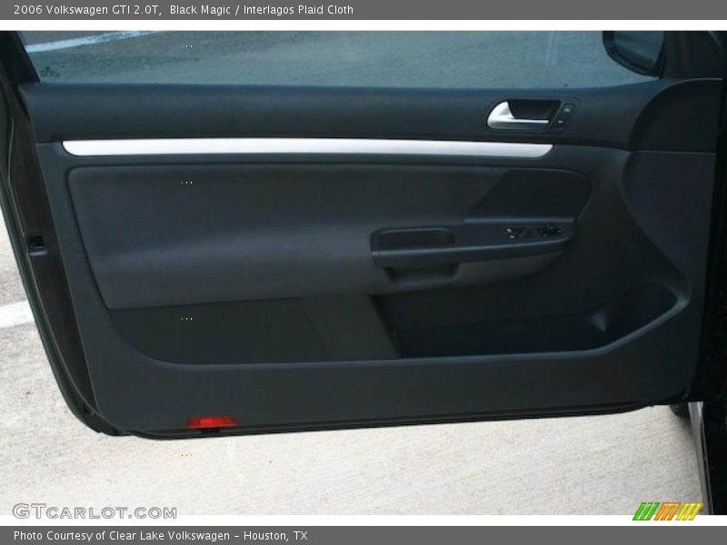 Black Magic / Interlagos Plaid Cloth 2006 Volkswagen GTI 2.0T