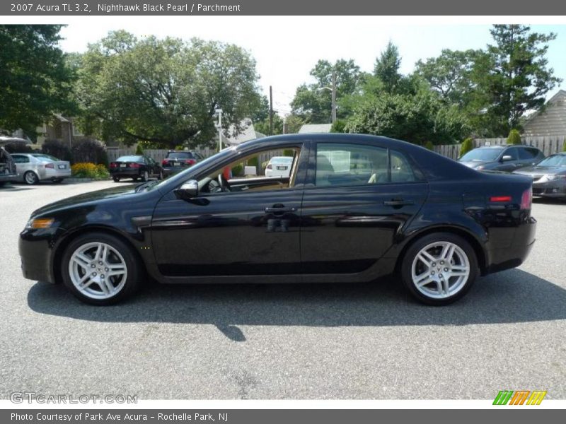 Nighthawk Black Pearl / Parchment 2007 Acura TL 3.2