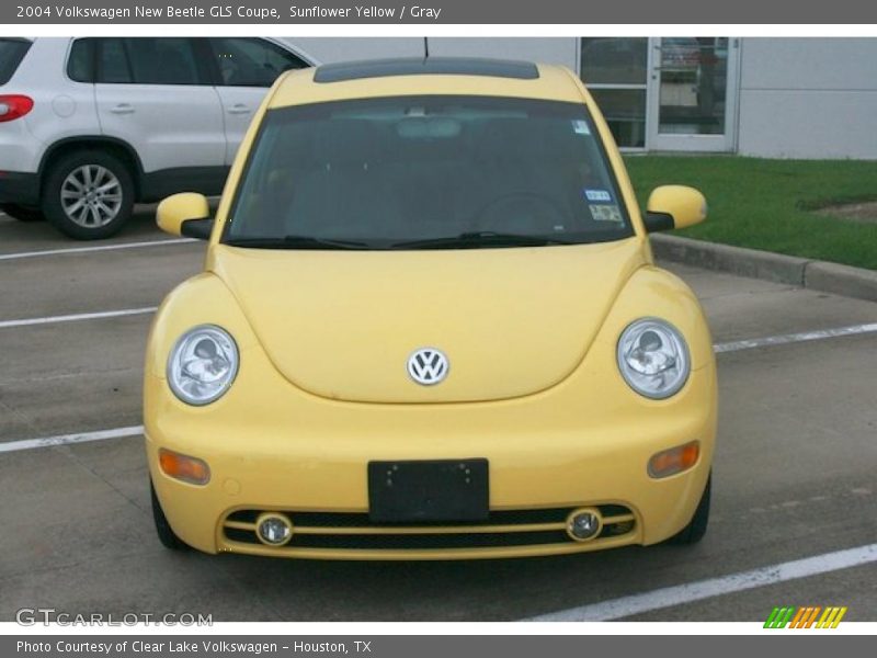 Sunflower Yellow / Gray 2004 Volkswagen New Beetle GLS Coupe