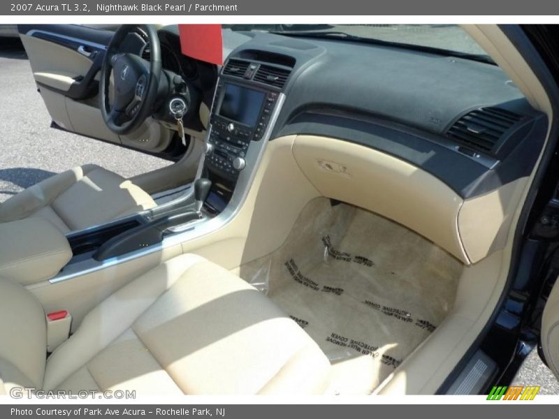 Nighthawk Black Pearl / Parchment 2007 Acura TL 3.2
